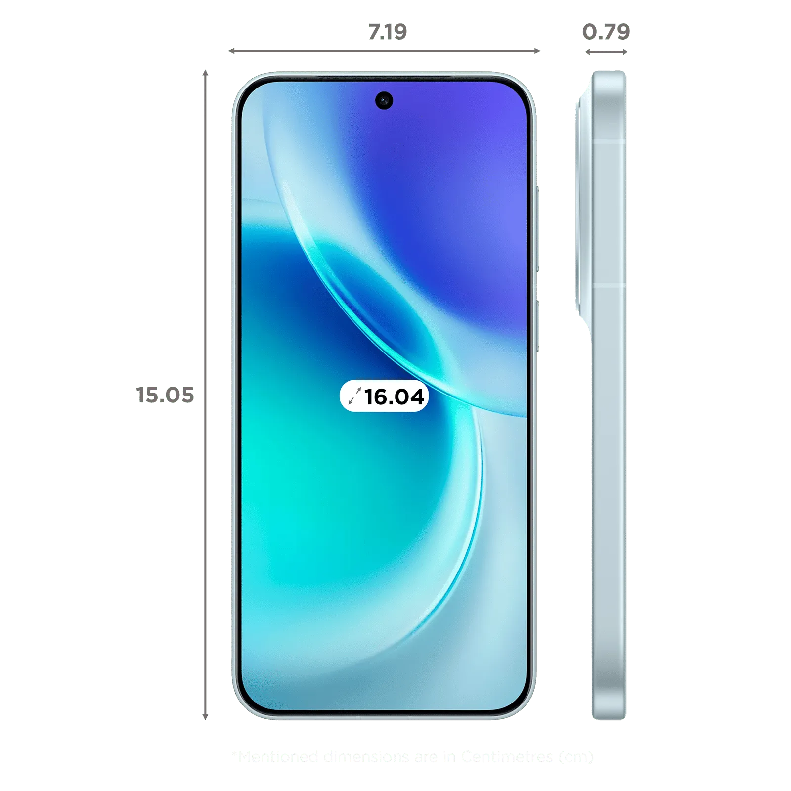 vivo X300 5G (12GB RAM, 256GB, Mist Blue) - Image 2